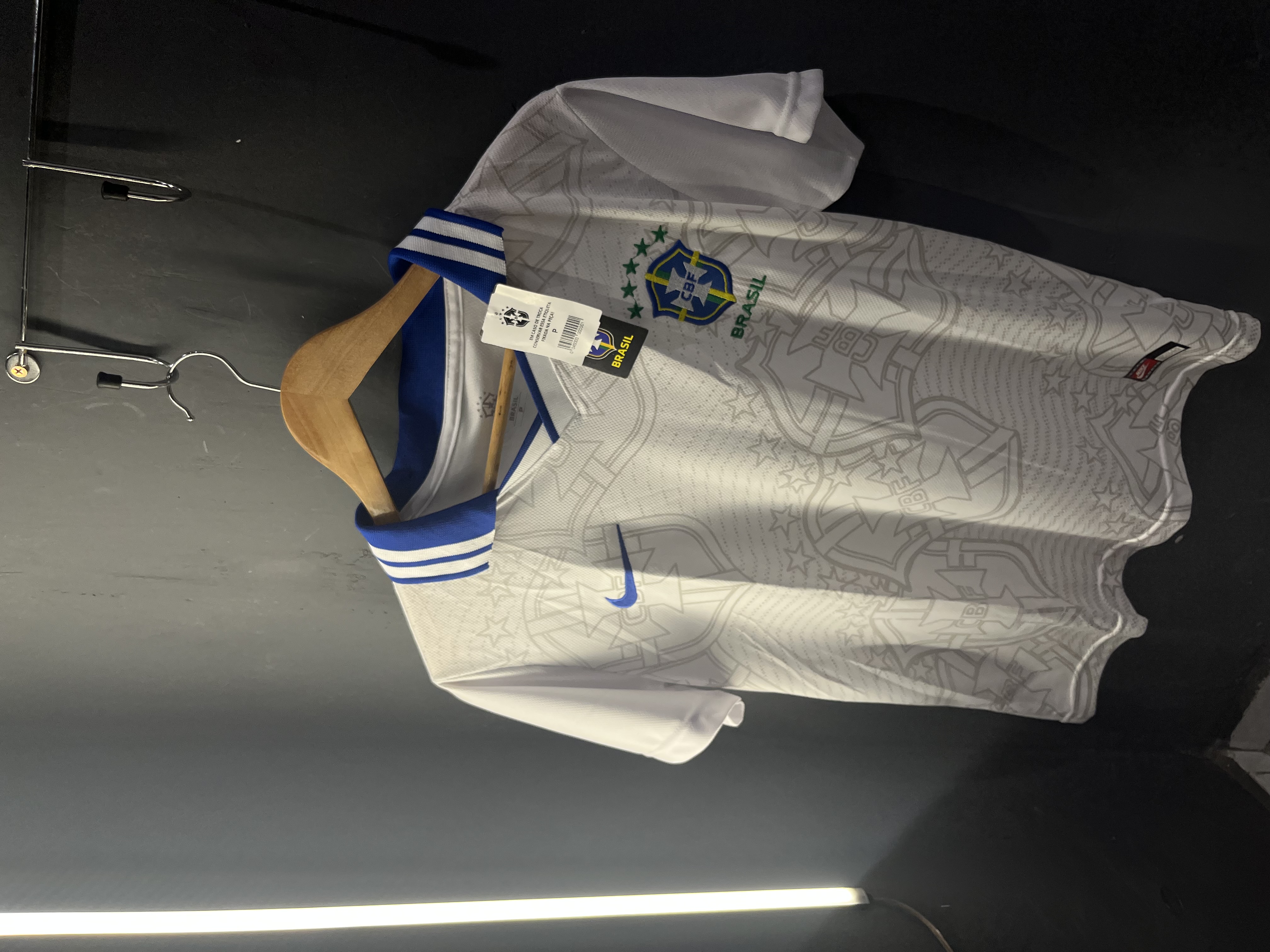 CAMISA DO BRASIL - (POLO) BRANCA