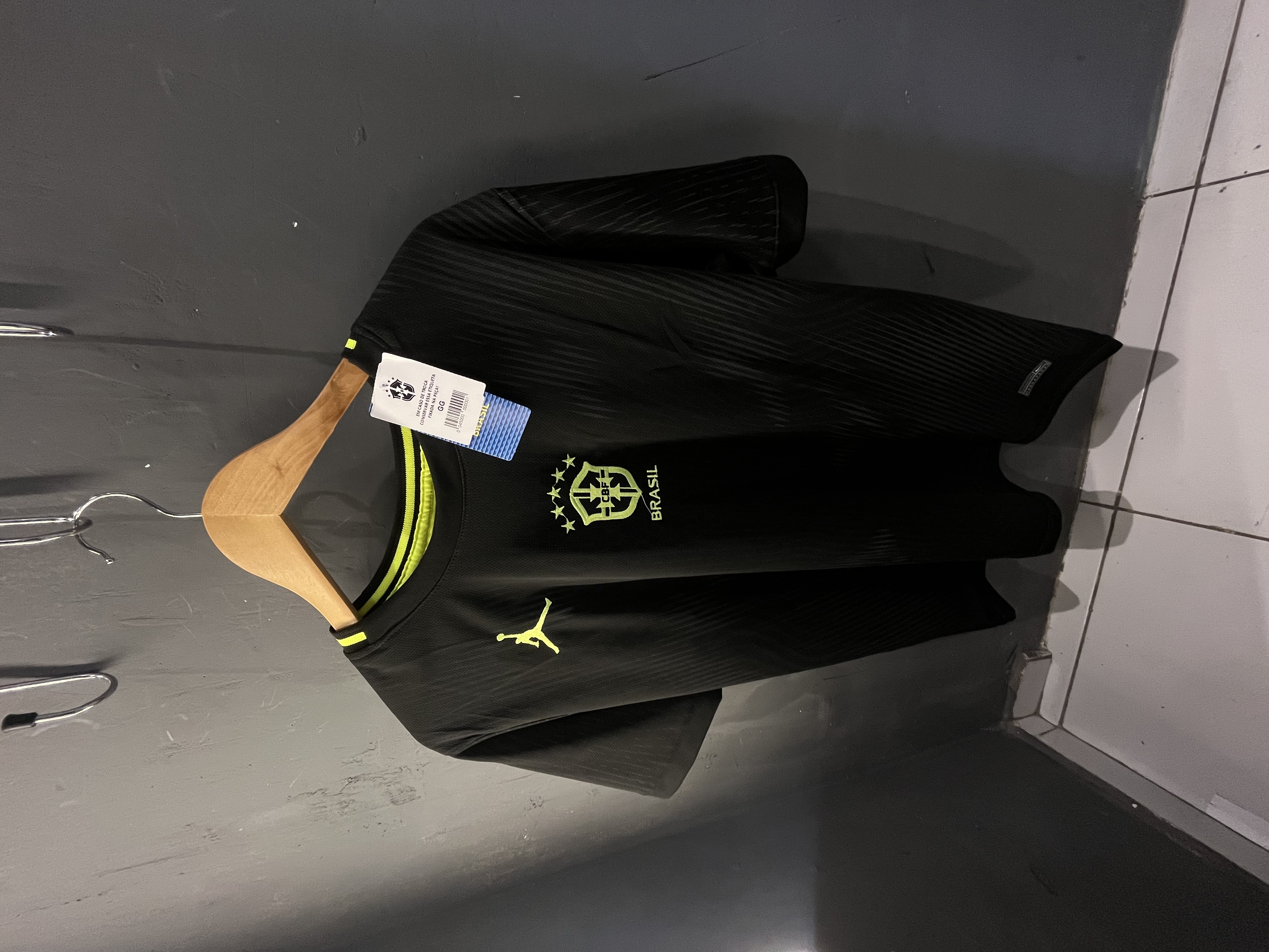 CAMISA DO BRASIL - PRETA