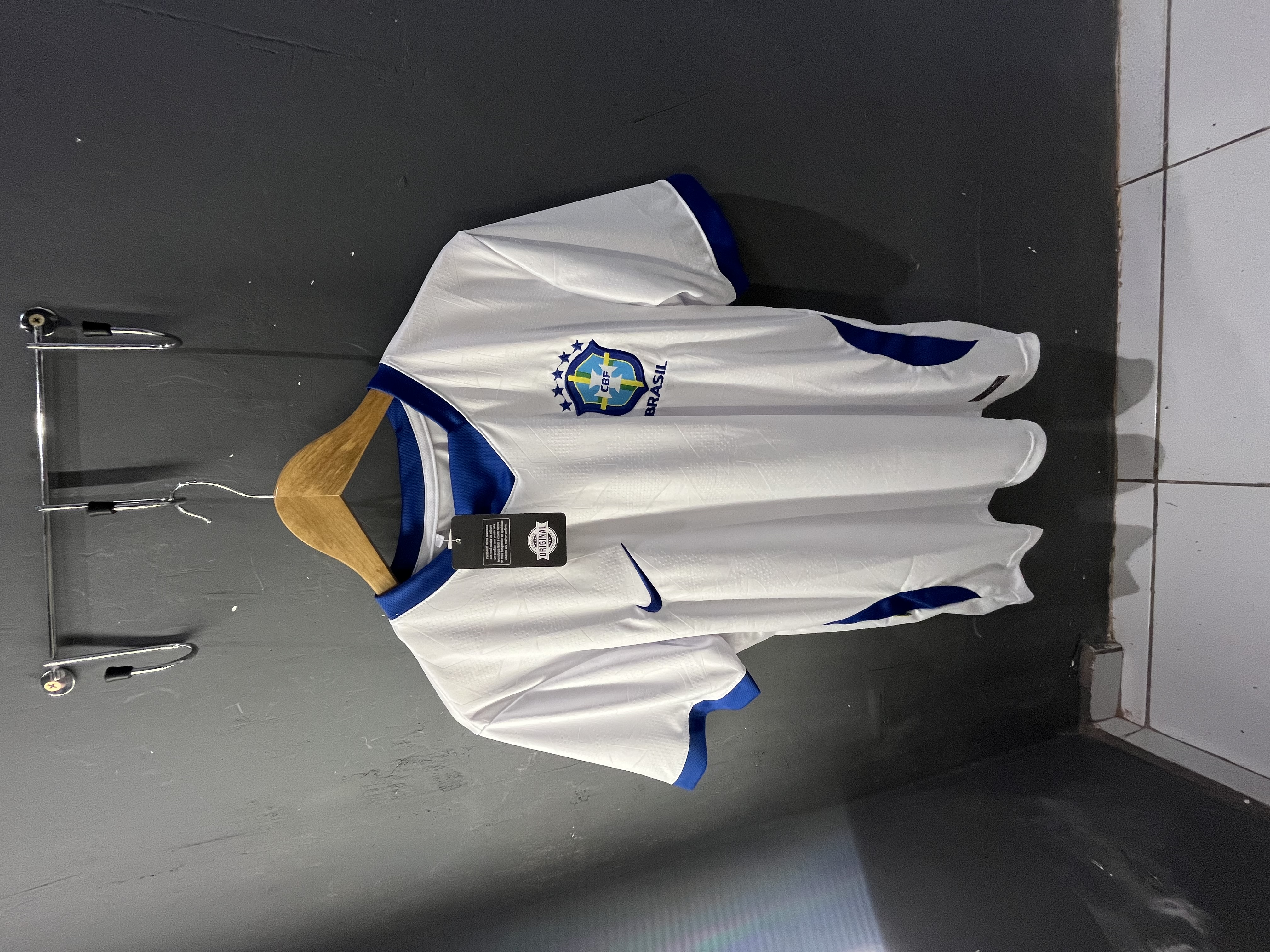 camisa do brasil 3D - branca