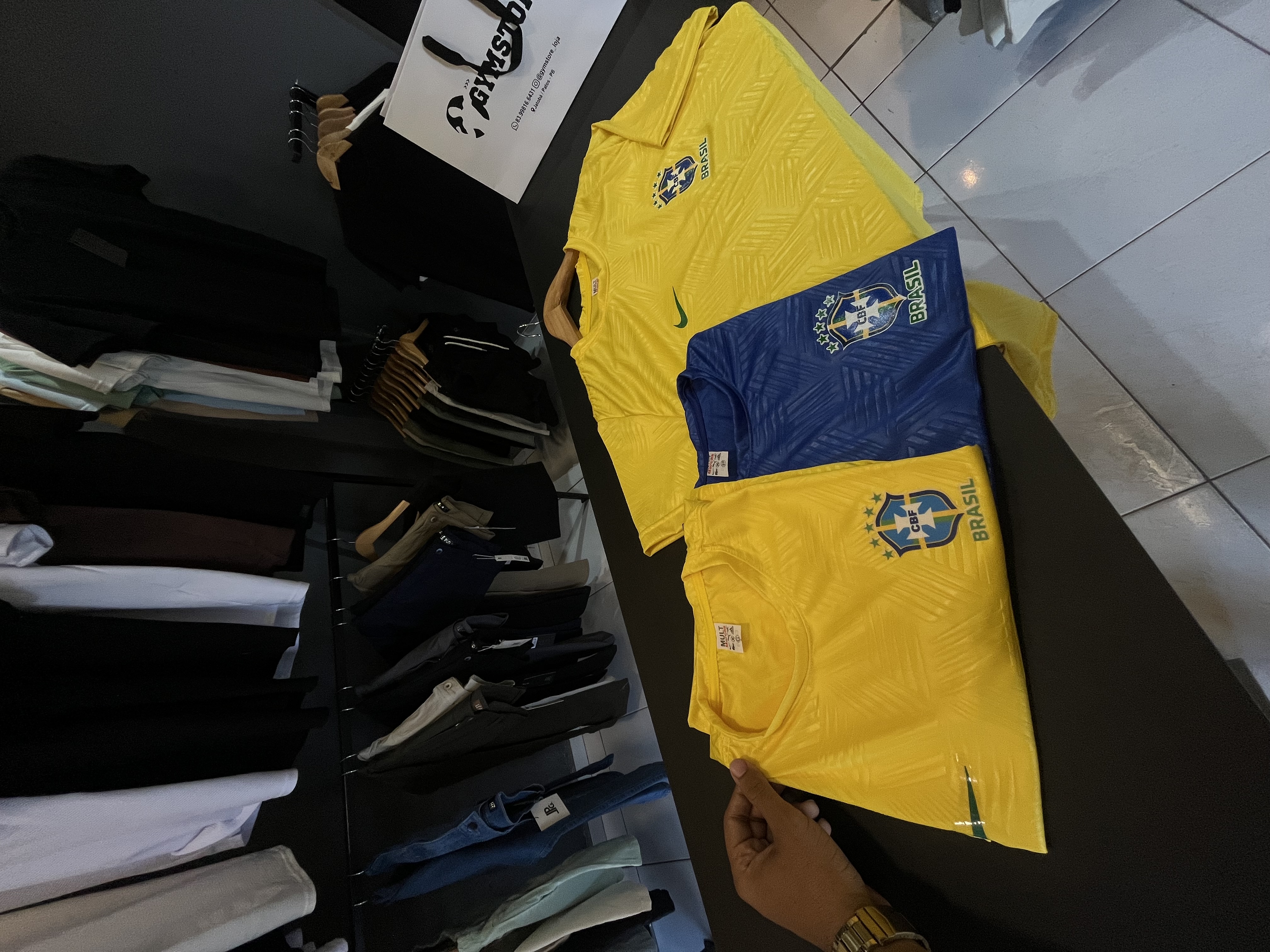 camisa do brasil - 3d