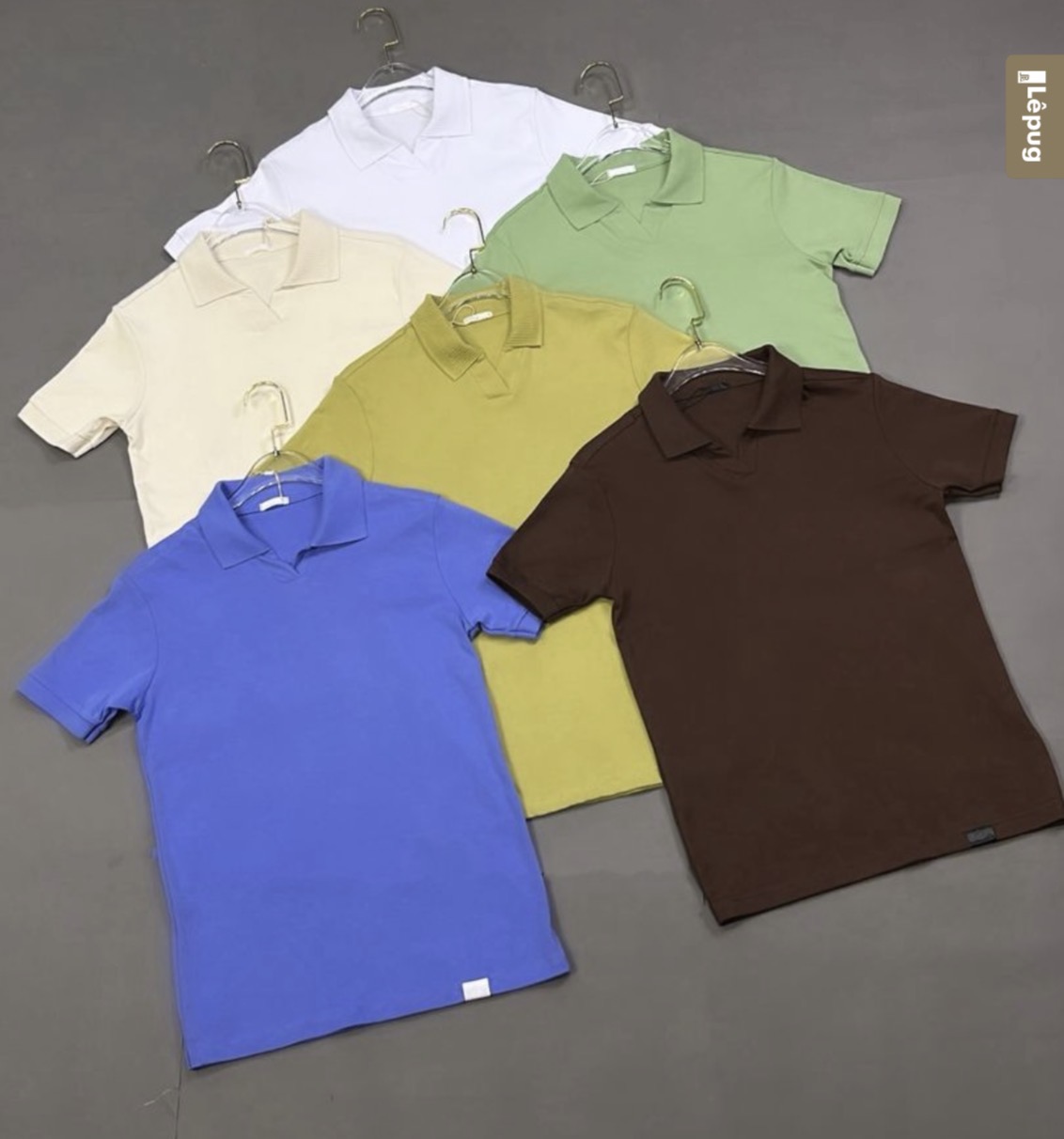 gola polo v no suedine - original