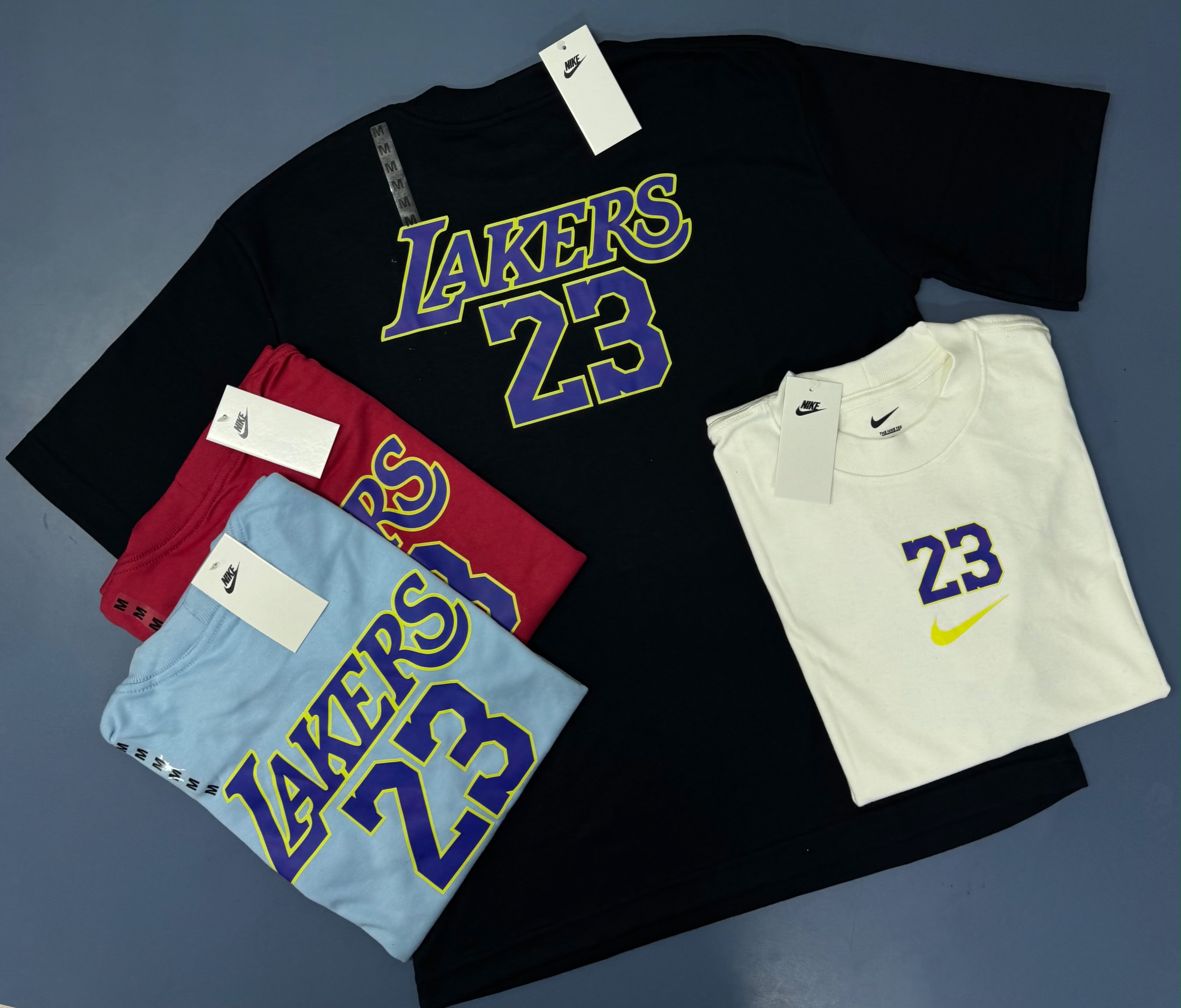 oversized suedine - lakers