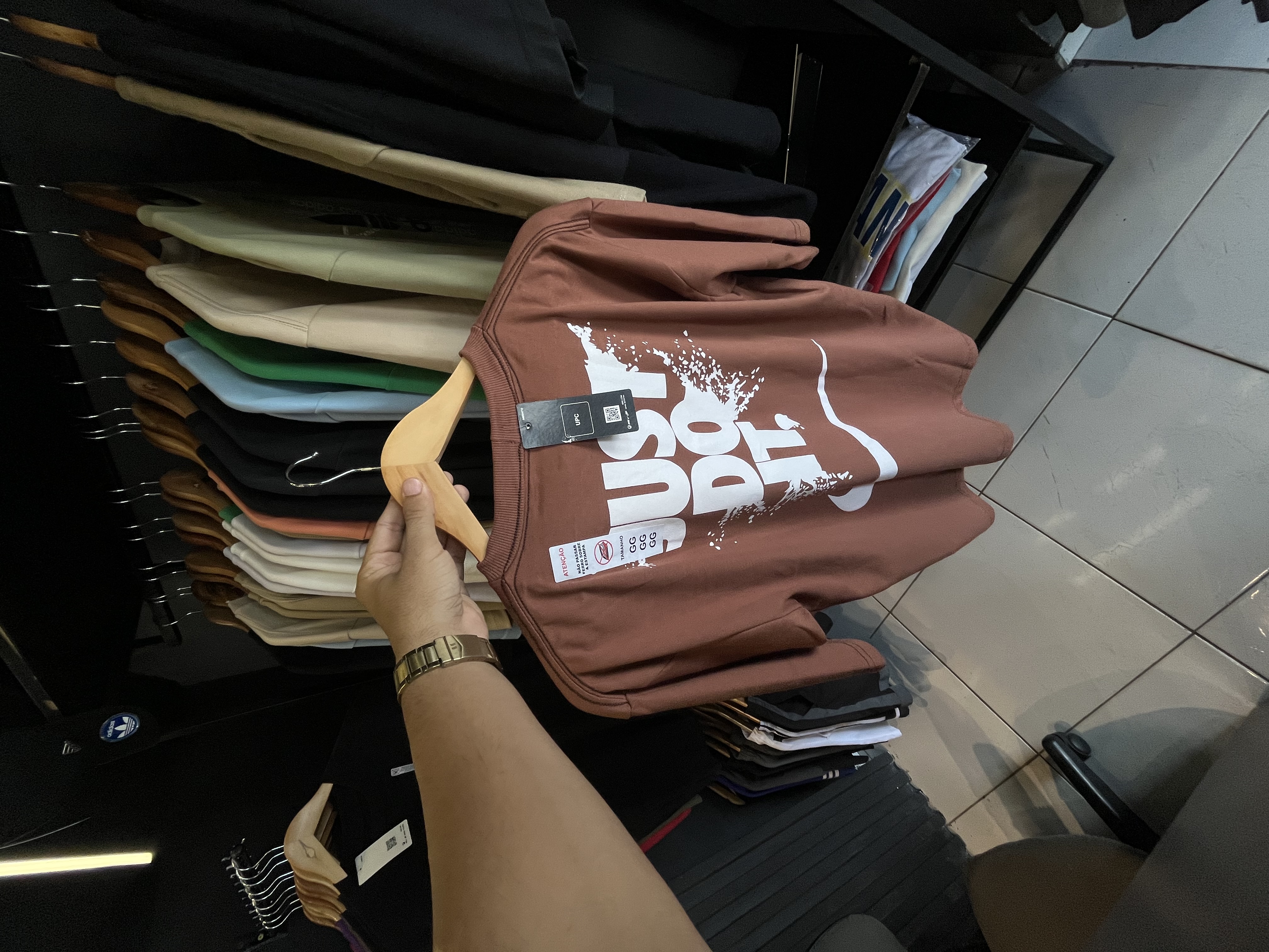 Oversized suedine - Just do it 